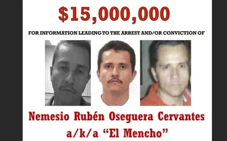 Mexico's most wanted drug lord El Mencho killed in military operation