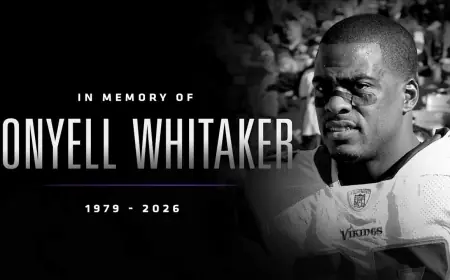 Vikings Mourn Passing of Ronyell Whitaker