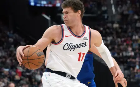 Brook Lopez Elevated to Clippers' Starting Center After Zubac Trade, Records Double‑Double in Loss