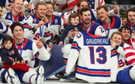 Johnny Gaudreau honored as Team USA wins historic gold; johnny gaudreau remembered in Milan