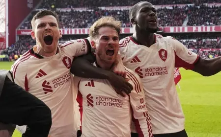 Nottm Forest Vs Liverpool: nottm forest vs liverpool — 'Heist' at Forest boosts Liverpool's top-four hopes