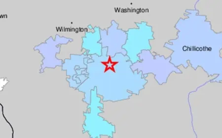 Earthquake Today Jolts Highland County Near Hillsboro