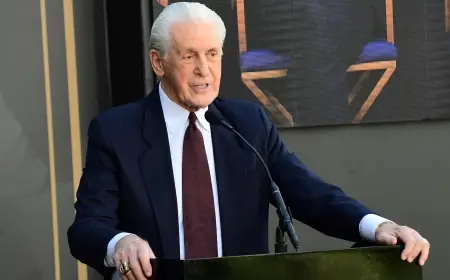 Lakers unveil Pat Riley statue next to Magic Johnson and Kareem Abdul-Jabbar