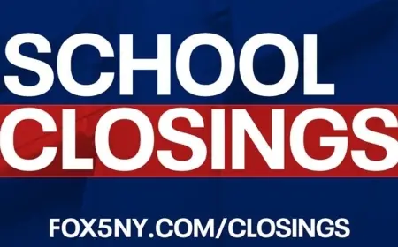 School Closings Today: Blizzard Forces Widespread Shutdowns Across the Tri-State