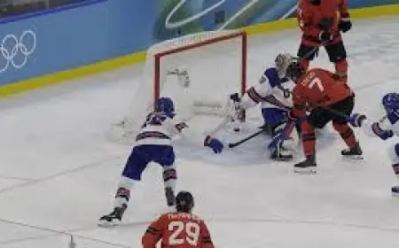 Connor Hellebuyck’s stick save propels U.S. to first Olympic men's hockey gold since 1980