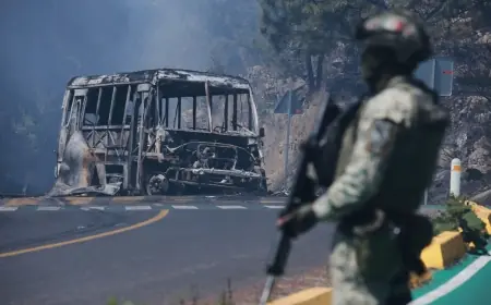 Violence erupts in Mexico after El Mencho killed