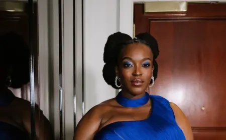 Wunmi Mosaku shows ancestral power with Bafta win and independent London gown choice