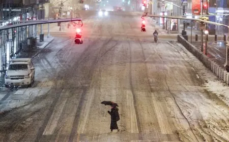 Weather Channel Alert: Winter Storm Hernando Forces Major Airline Suspensions and More Than 8,500 Flight Cancellations — Travel Chaos Expected Through Tuesday