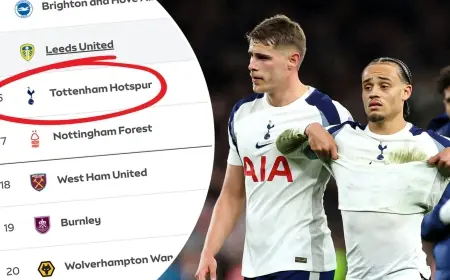 Tottenham Vs Arsenal: How Arsenal's Quality and Spurs' Crisis Turned a Close First Half into a One-Sided Derby