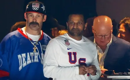 Kash Patel Joins Locker-Room Revelry After U.S. Olympic Hockey Win as FBI Faces Multiple Crises