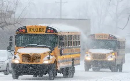 School Closings Today: Major Delays and Closures Reported as Winter Weather Hits