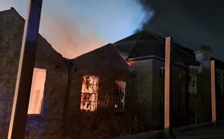 Rush to Contain Massive Fire at King's Hall Methodist Church as 70 Firefighters Battle Blaze in Southall