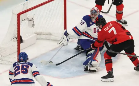 Connor Hellebuyck Called 'Secretary of Defense' After 41-Save Gold Medal Night in Milan