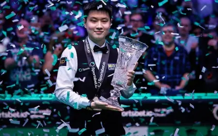 Snooker: 'Genius' Zhao beats Higgins to win Players Championship