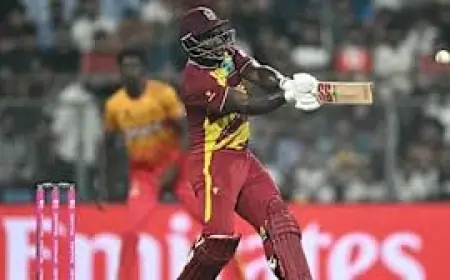 West Indies Vs Zimbabwe: Windies top Group 1 after 107-run Super 8 victory in Mumbai