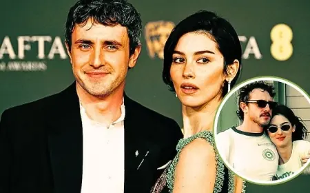 Gracie Abrams and Paul Mescal Make Official Red Carpet Debut at the 2026 BAFTAs