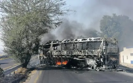 Tapalpa operation that killed 'El Mencho' sparks fires, blockades and sweeping security responses across Mexico