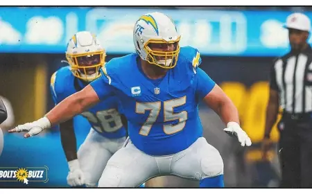 Bradley Bozeman Retirement Forces Chargers to Fill Starting Center Spot Ahead of 2026 Offseason
