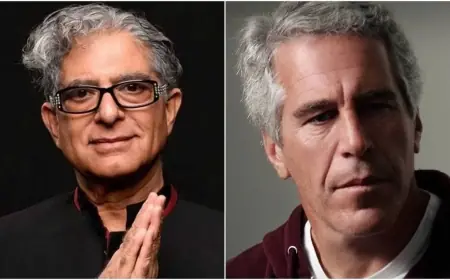 Deepak Chopra and Jeffrey Epstein: What the DOJ Files Reveal About Their Friendship