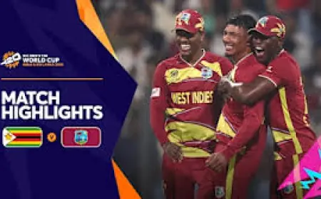 West Indies Vs Zimbabwe — west indies vs zimbabwe: Windies crush Zimbabwe by 107 runs in Mumbai