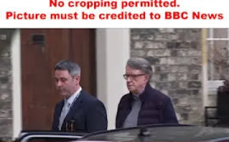 Peter Mandelson arrested on suspicion of misconduct in public office after rapid fall from ambassador role