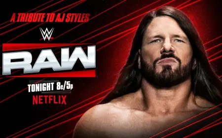 Aj Styles to be honored on Raw go‑home show before Elimination Chamber