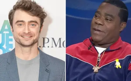 Reggie Dinkins Cast Gets Diamond Football Necklaces from Tracy Morgan