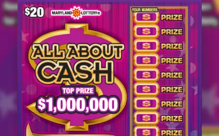 Md Lottery: Baltimore Woman Claims $1 Million Scratch-Off as Statewide Payouts Top $32.6 Million