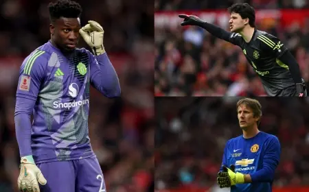 Edwin Van Der Sar explains why Andre Onana flopped at Man Utd and backs new No.1