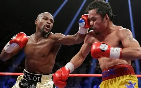 Manny Pacquiao Sets Sept. 19 Rematch vs. Floyd Mayweather Jr. at the Sphere in Las Vegas