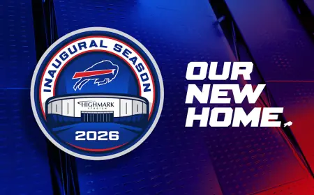 Highmark Stadium Inaugural Season Logo Unveiled as Bills Reveal Jersey Patch