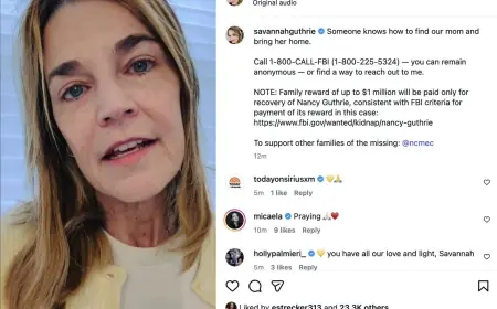 Nancy Guthrie Update Today: Day 24 — Family Offers $1 Million Reward, DNA Snag, Suspect May Have Visited Home Before Abduction