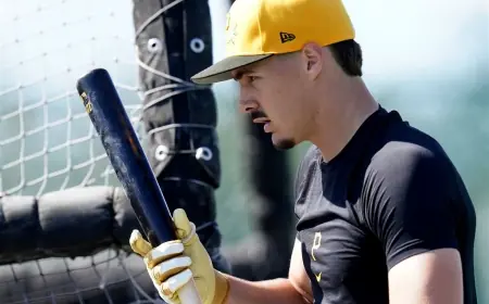 Konnor Griffin Mlb draws attention with two homers on video as Opening Day decision nears