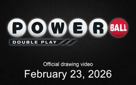 Lottery Powerball Winning Numbers for February 24, 2026 — $218 Million Jackpot Rolls Into Wednesday