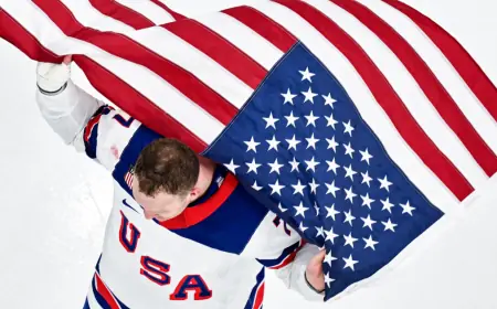 Us Mens Hockey Controversy Follows Gold Medal Celebration