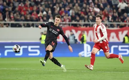 Leverkusen vs Olympiacos: Bayer Advance to Champions League Last 16 With 2-0 Aggregate Win