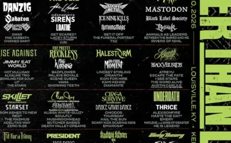 louder than life 2026: louder than life 2026 lineup revealed with nearly 200 acts set for Louisville