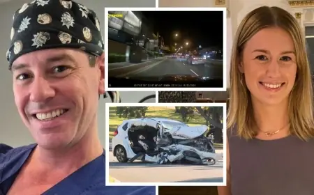 Perth Obstetrician Rhys Bellinge Jailed Over Fatal Hate-Fuelled Crash That Killed Elizabeth Pearce