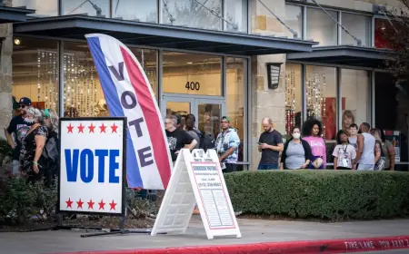 Secretary Of State Figures Show Democratic Early Voting Surge in Texas Primaries