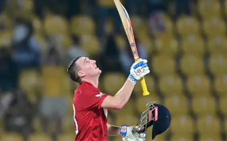 Harry Brook’s 50-ball century seals England place in World Cup 2026 semifinals