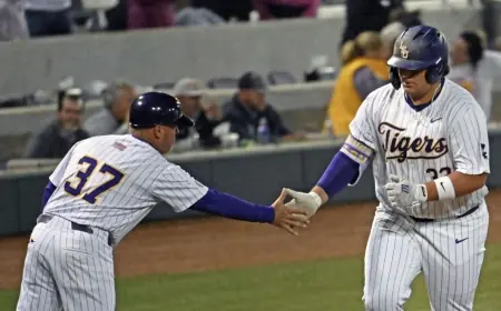 Lsu Baseball Score: Tigers Fall Behind After Four-Run Second at Alex Box