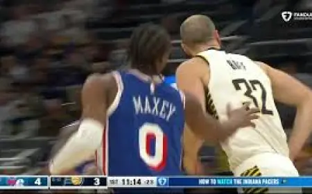 76ers Vs Pacers — 76ers vs pacers: 135-114 at Gainbridge Fieldhouse