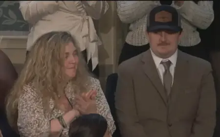 Purple Heart Awarded to National Guard Member Shot in DC, Honored at State of the Union