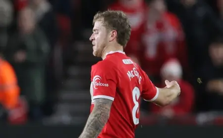 Middlesbrough Vs Leicester City: McGree’s stoppage-time leveller secures 1-1 draw at Riverside