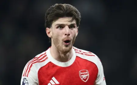 Declan Rice's behaviour criticised as Man City face potential 60-point deduction