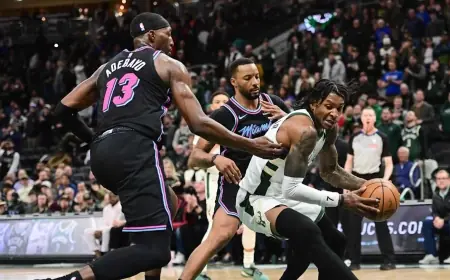 Heat Vs Bucks: heat vs bucks recap — Bucks 128-117 Heat