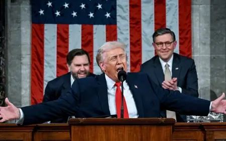 State Of The Union: Trump Delivers Longest-Ever Address but Offers Little New