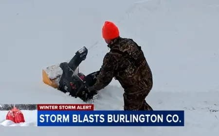 Newark Public Schools in Focus as Nor'easter and Blizzard Drop Nearly 20 Inches Across New Jersey