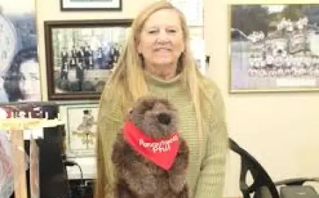 Punxsutawney Phil and a Farewell: Jacobson Looks Back on a Final Groundhog Day as Souvenir Shop Manager