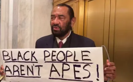 Eric Slover Awarded Medal of Honor During State of the Union; Rep. Al Green Ejected Over Protest Sign